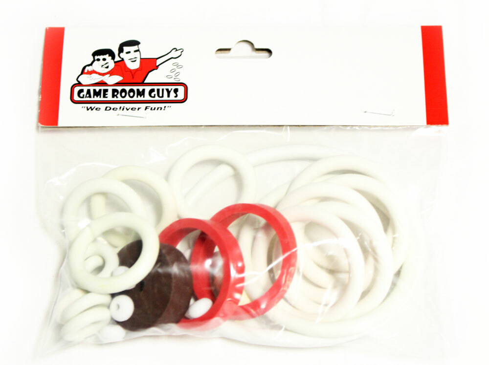 Gottlieb Incredible Hulk Pinball Machine Replacement Rubber Ring Kit White