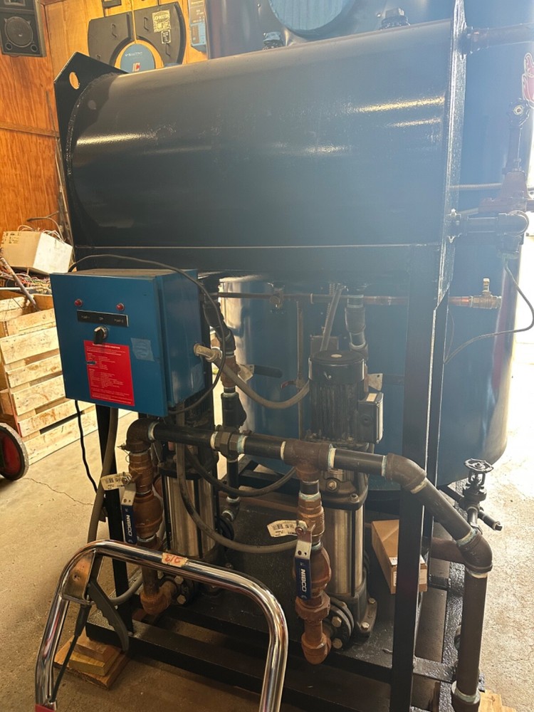 Hurst 50 HP Vertical Boiler Package