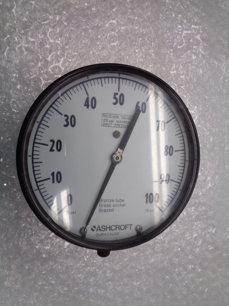 ASHCROFT 0-100PSI GAUGE NSNP