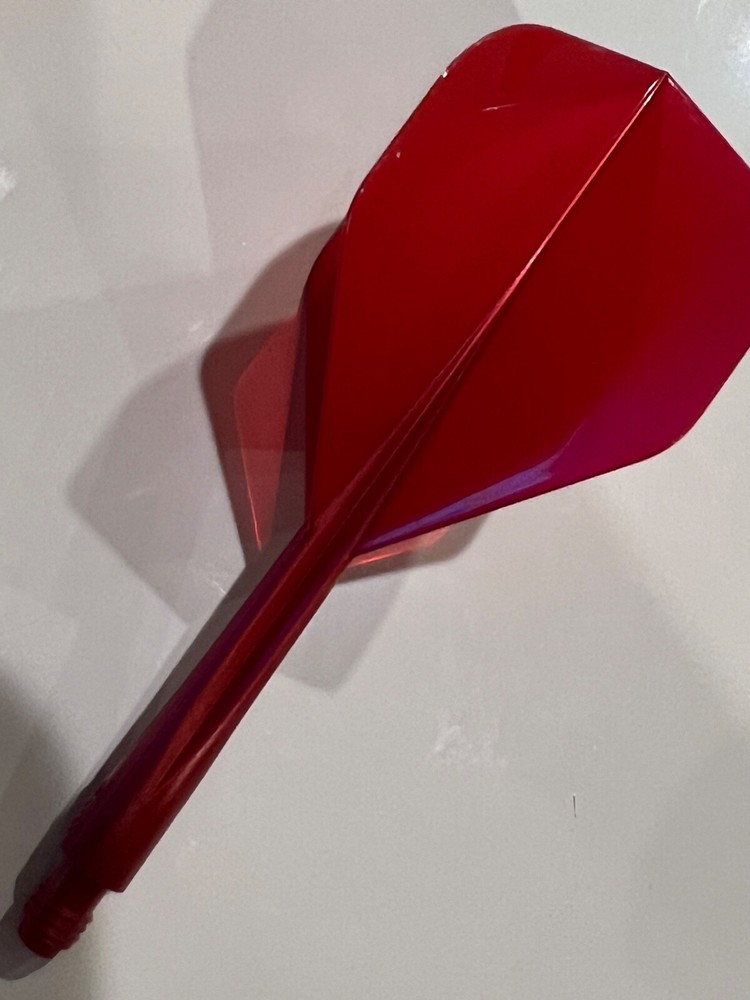 CONDOR RED METALLIC AXE HEAVY DUTY FLIGHT SHORT STANDARD SHAPE SHIP FREE