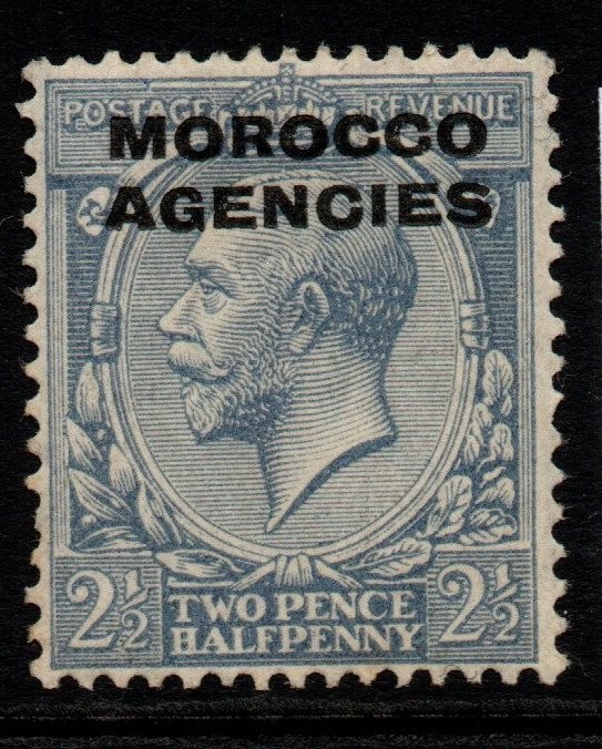 MOROCCO AGENCIES SG58 1925 2½d BLUE MTD MINT