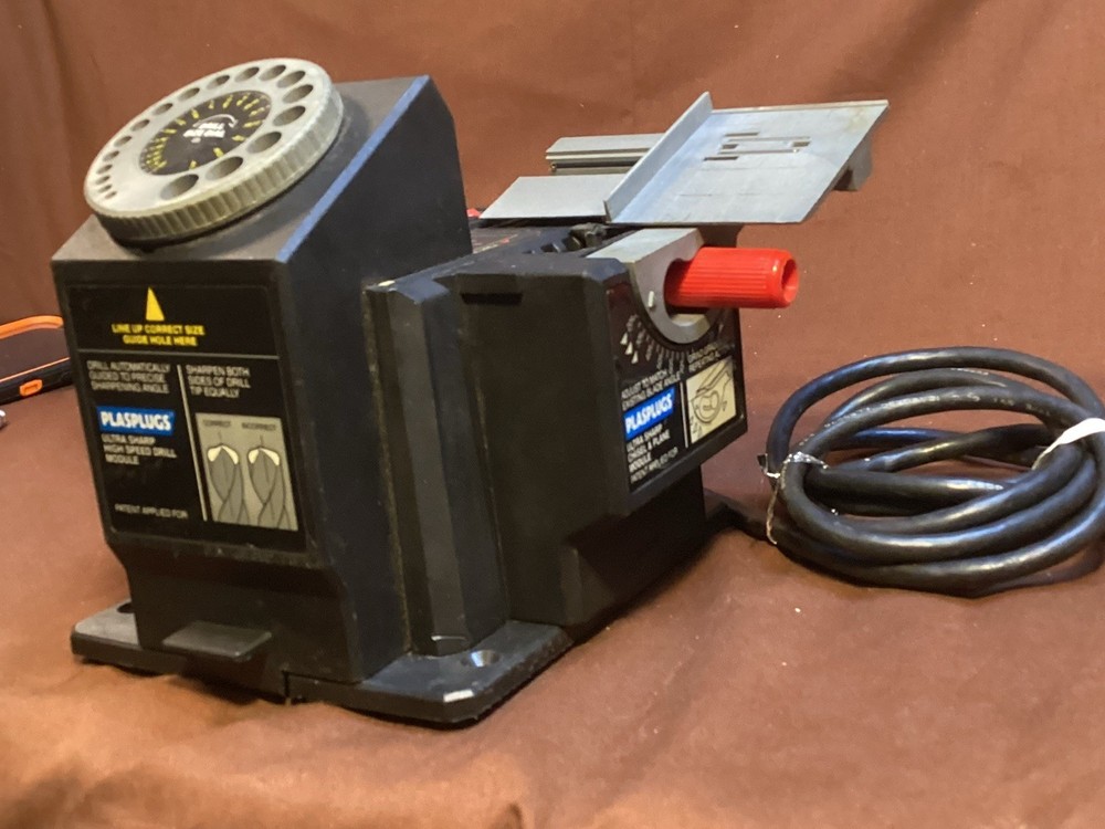 Plasplugs Ultra Sharpening Workstation DCS407VS Drillbits Knives Scissors Tools