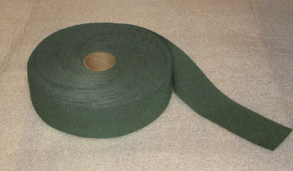 Camo Green Fabric  50 YDS X 1-1/2" Roll