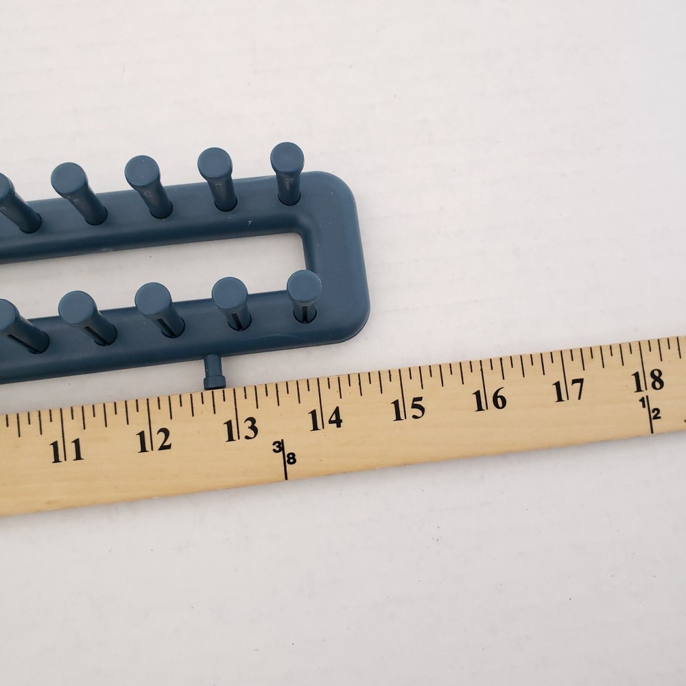 Blue Knit Quick Long Straight Loom | 1 piece