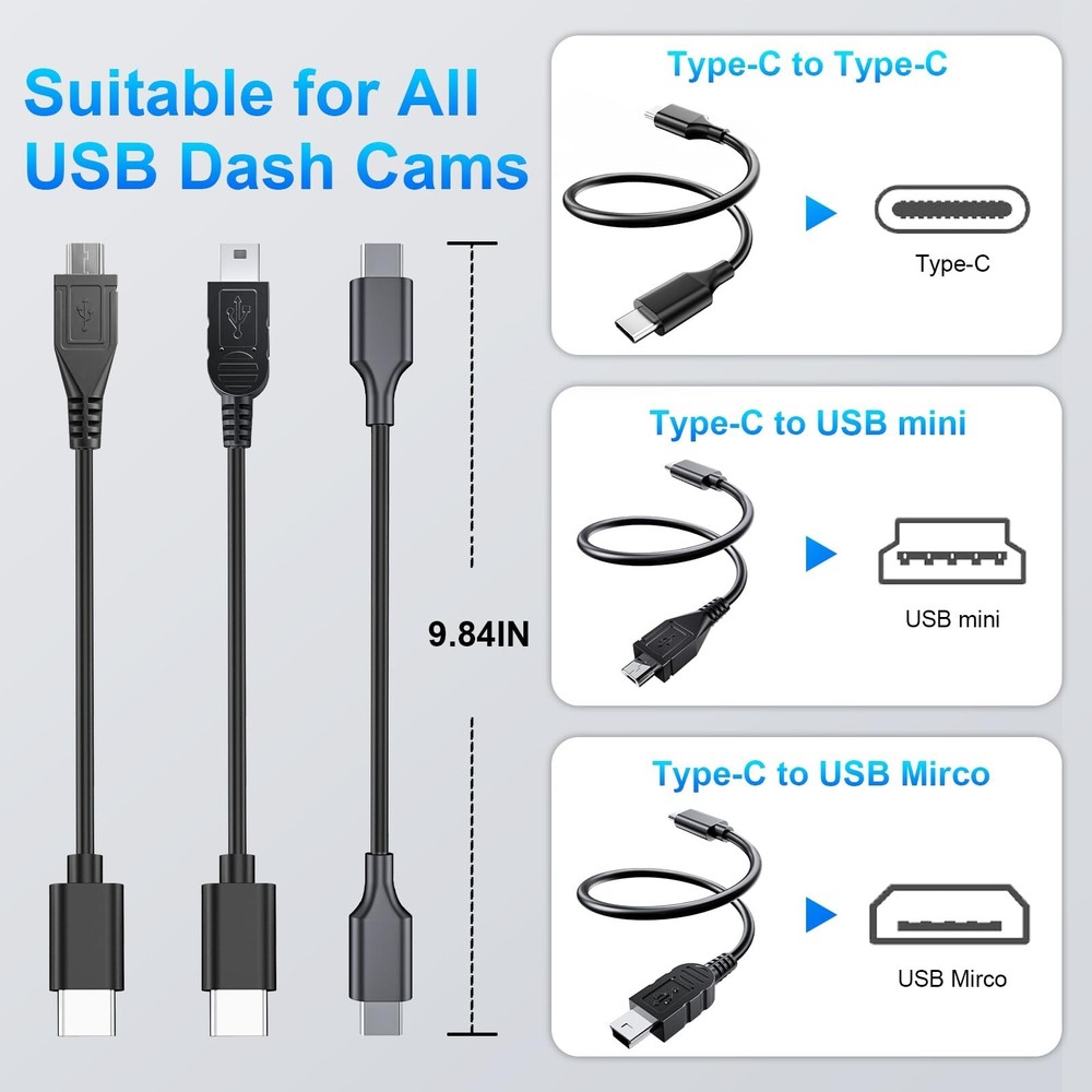 Dashcam Power Adapter 16 Pin (Model B) Custom for Honda select Pilot 2016-202...