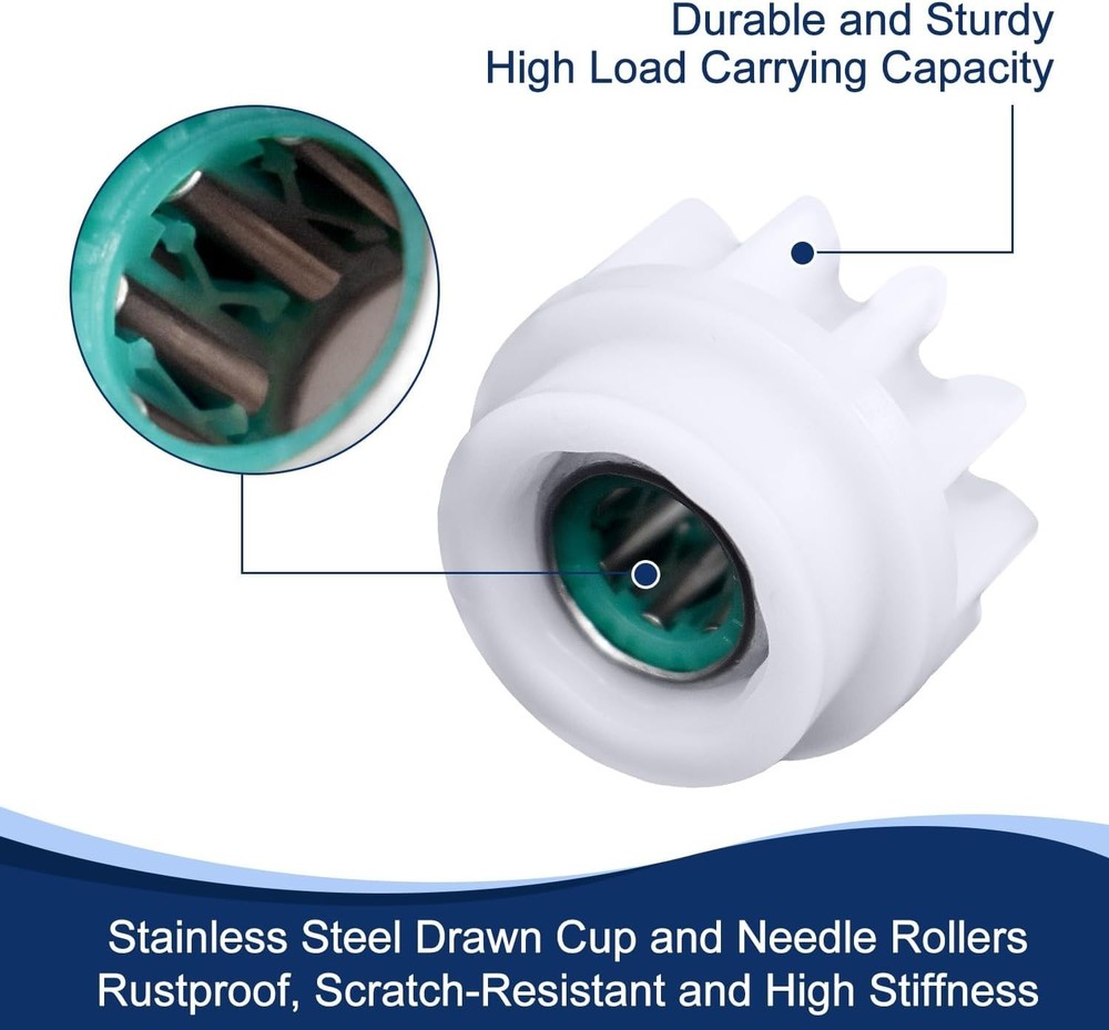 2 Pcs Easy Mop Replacement Gears for Oceda Vilida Spin Mop - Durable & Efficient