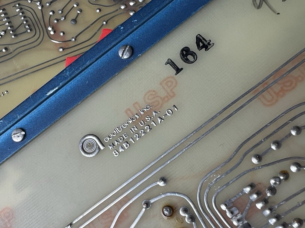 pair vintage Auditronics blueface 200-MIS mic preamps console strips modules