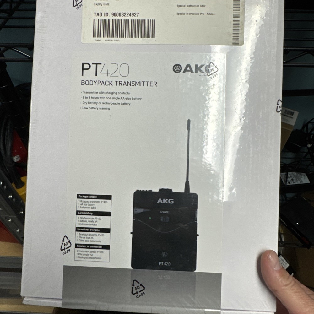 AKG PT420 Wireless Microphone Body pack Transmitter