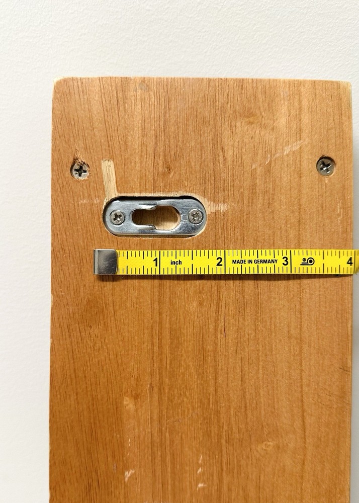 Solid Wood Moveable Minimalistic Wall Coat Hangers Rack