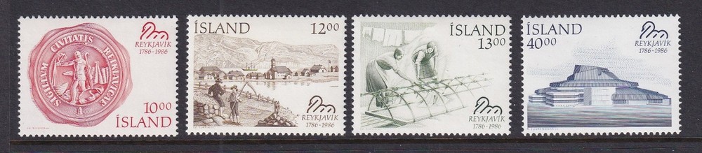 Iceland Mint Stamps Sc#628-631 MNH