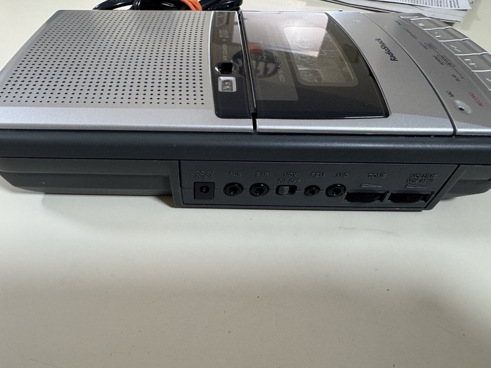Radio Shack CTR-121 Desktop Cassette Voice Recorder Tested SHIPS SAME DAY