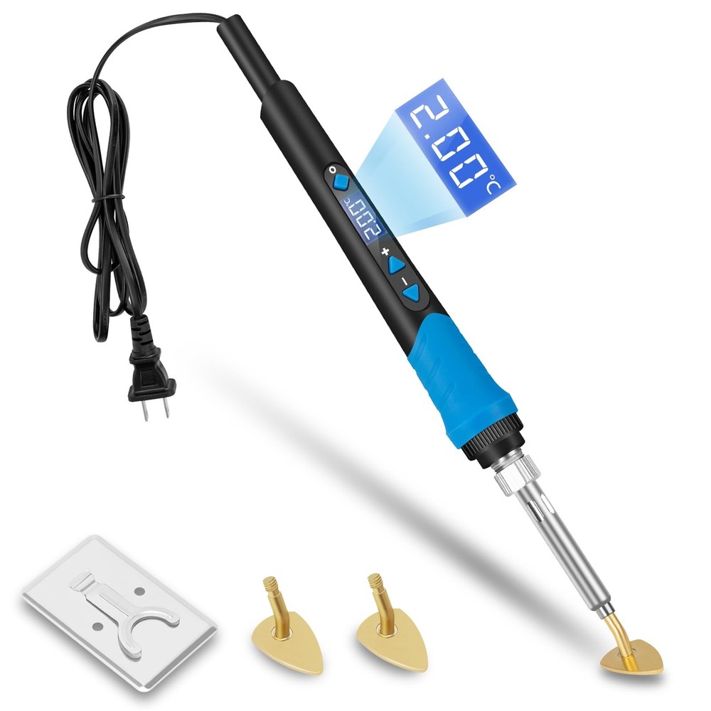 120W Mini Iron Crafts Small Tiny Digital Display Adjustable Temp Portable Tool