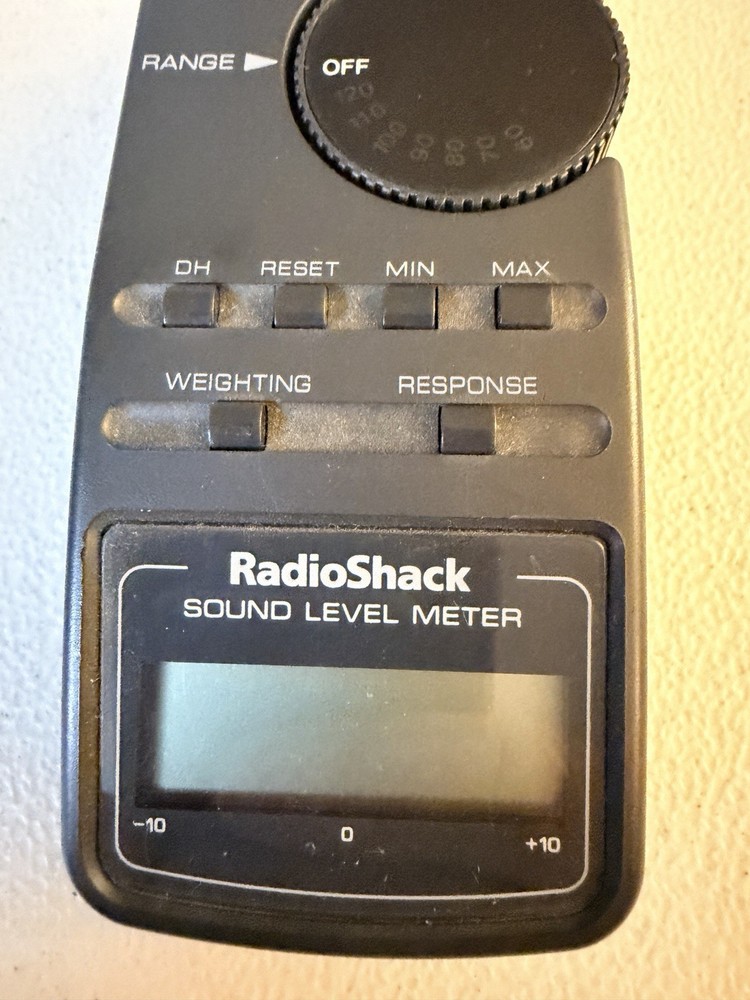 Radio Shack Sound Meter 33-255