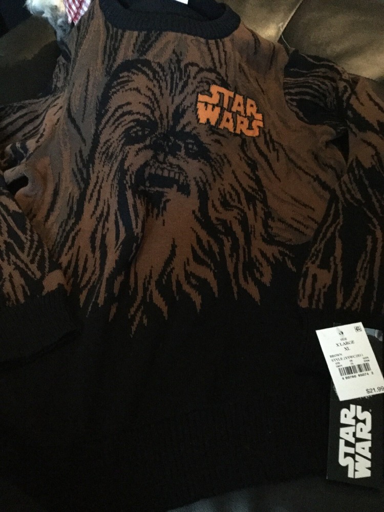 Star Wars Boys Sweater Youth XL “CHEWBACCA” New