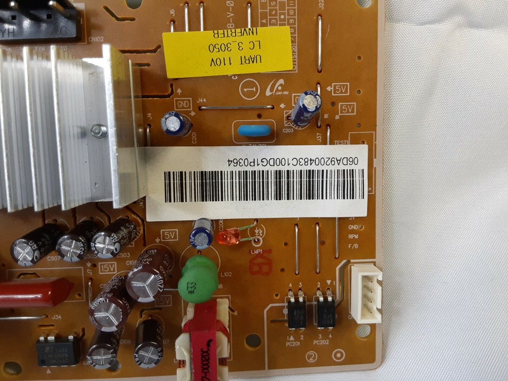 🌟 SAMSUNG REFRIGERATOR PCB CONTROL BOARD DA92-00483C