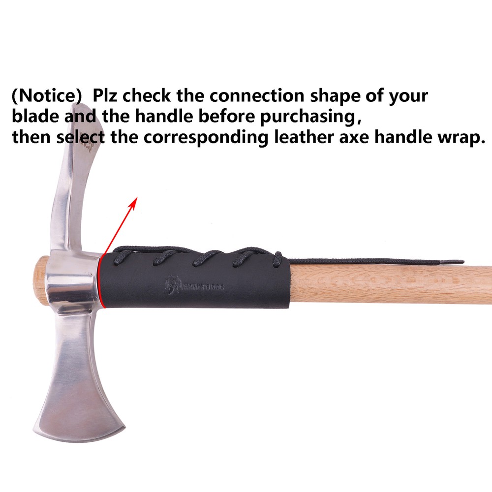Axe Handle Guard Collar Axe Handle Holsters Protection Genuine Leather