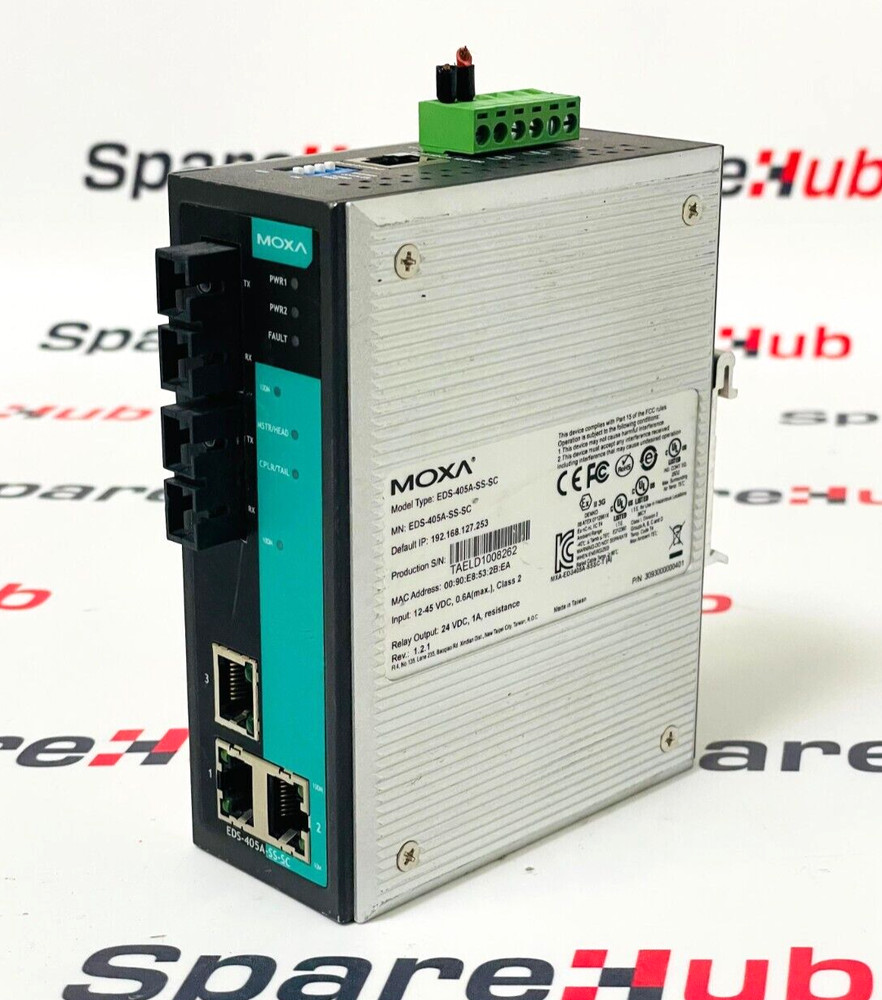 MOXA EDS-405A-SS-SC Ethernet Switch