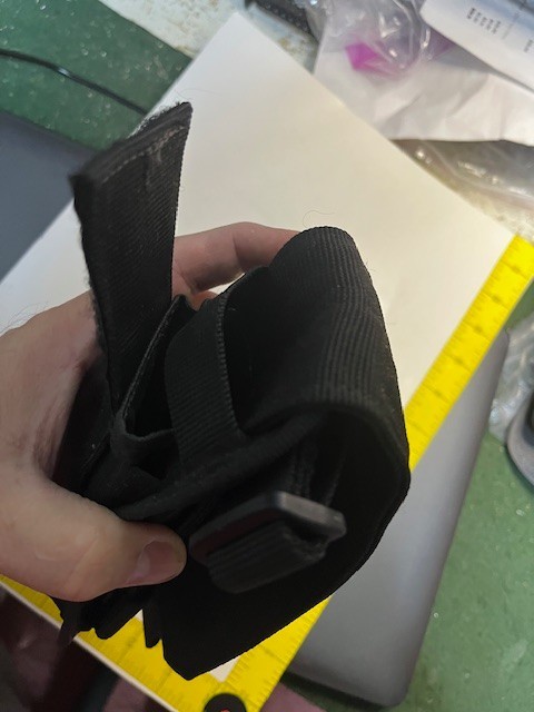 Unmarked Molle Pouch Canvas Black