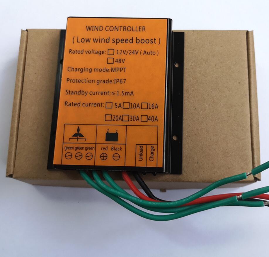 800W MPPT Wind Generator Charge Controller Battery Boost Regulator 12V 24V