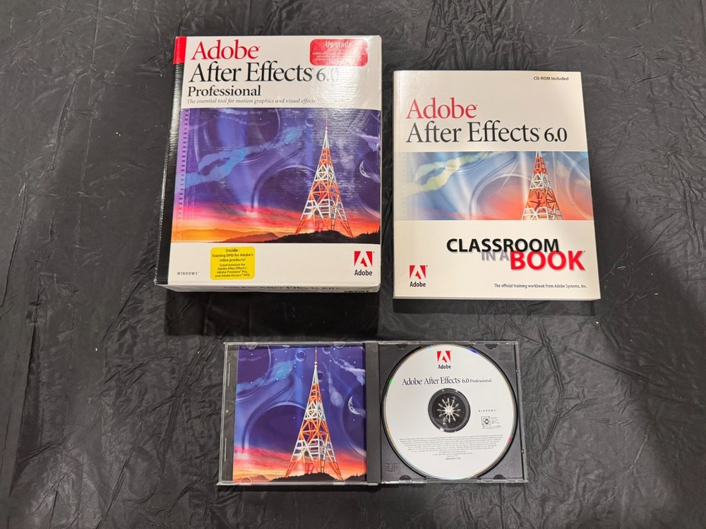 Adobe After Effects Professional 6.0 Upgrade - Retro Computing