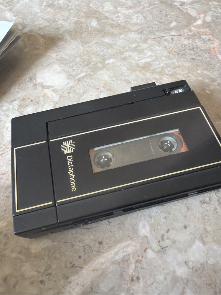 Dictaphone 2250 Travel Master Cassette Recorder Player Handheld 👍& Guide Tested