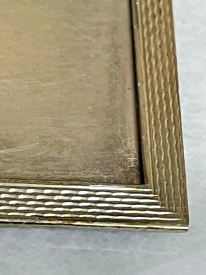 ANTIQUE 800 SILVER DANCE? CARD CASE