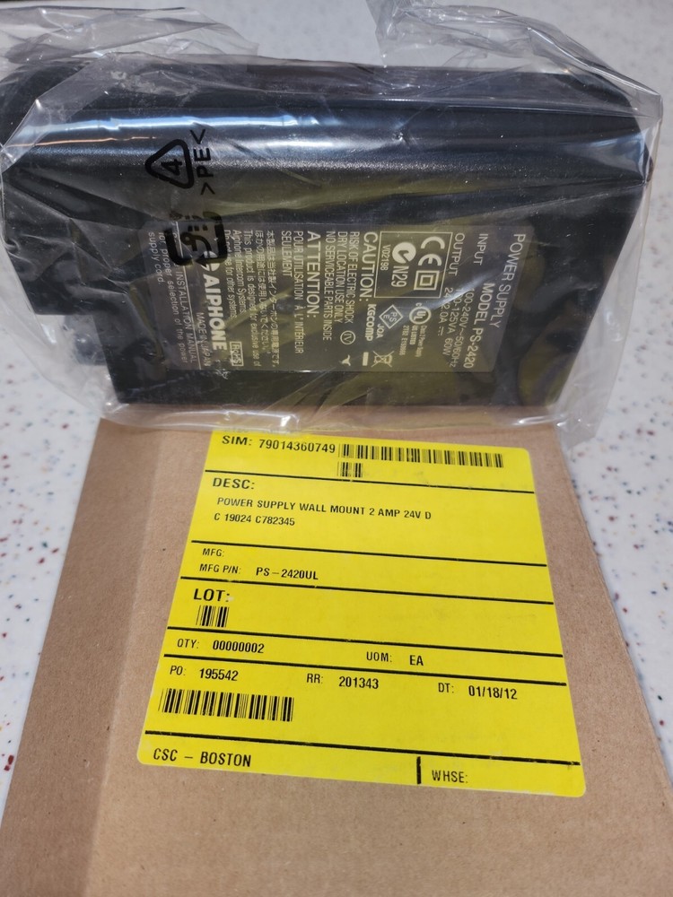 AiphonePS-240 DC Power Supply For Intercom System