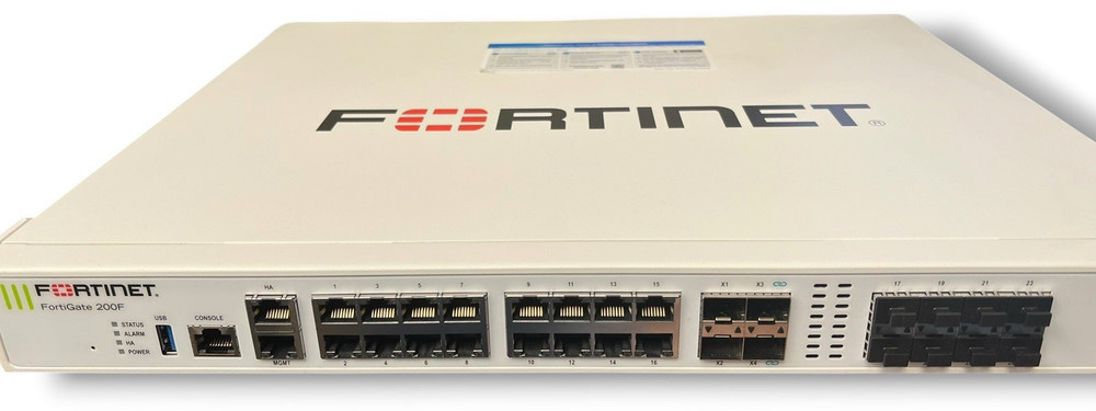 Fortinet FortiGate FG-200F Network Security Firewall (SUPPORT UNTIL 1/30/2027)