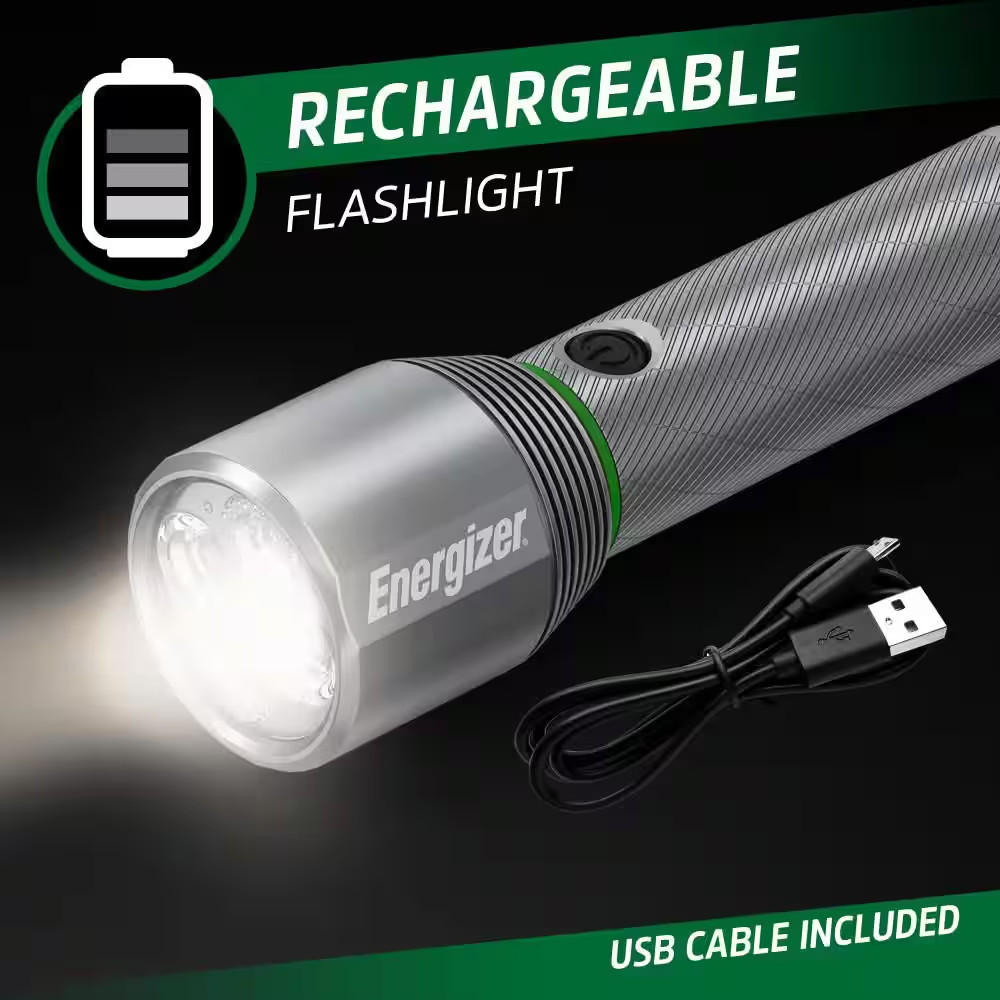 2000 Lumen Rechargeable Handheld Flashlight