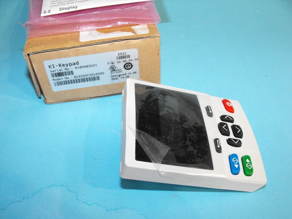 Control Techniques EMERSON KI-KEYPAD.82400000016000.M600 M700 control panel.NEW