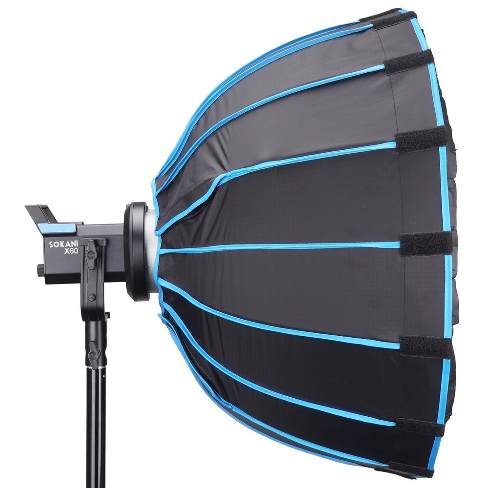 EACHSHOT Softbox 60CM Quick Release Mount Flash Softbox Umbrella Softbox B