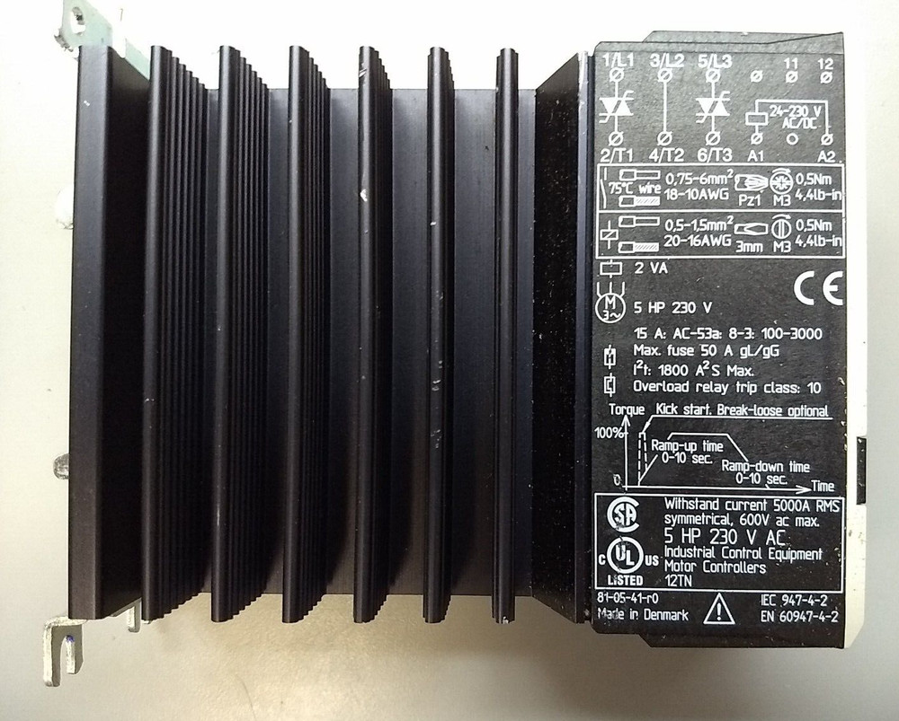 DANFOSS 037N0037 SOFT STARTER MOTOR CONTROLLER MCI 15 (B46)