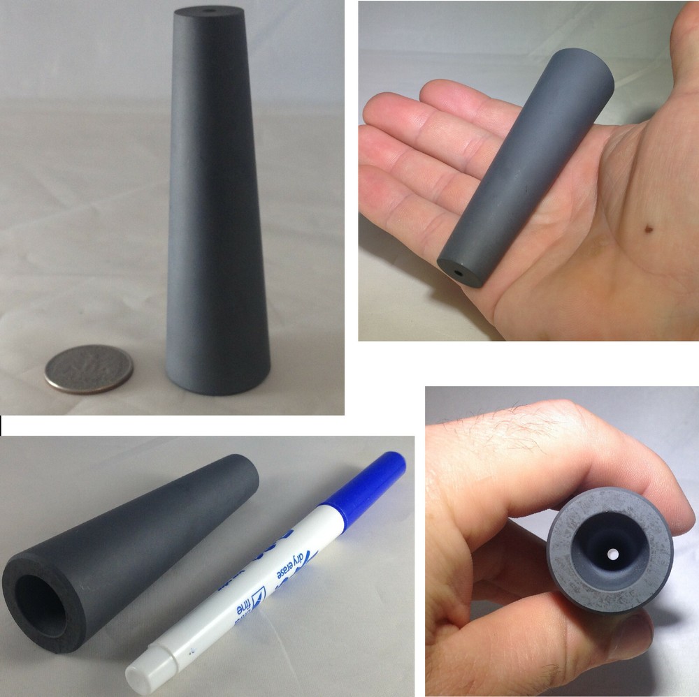 Sandblaster Nozzle Assembly + Kennametal TC1 Carbide: (Various Sizes) Nozzle Tip