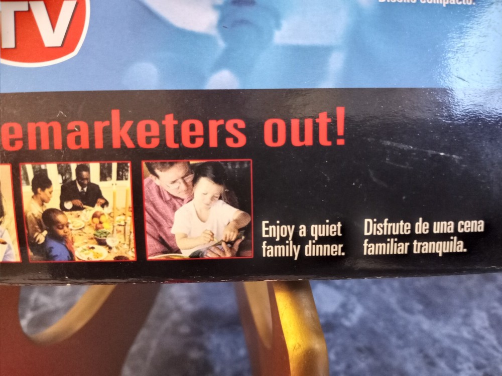 TeleZapper Telephone Telemarketers Blocker by Privacy Technologies NEW