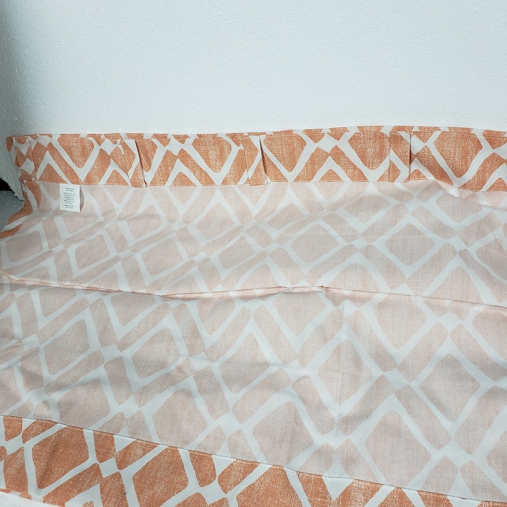 Home Essence Natalie Window Panel, Orange**STAINED**