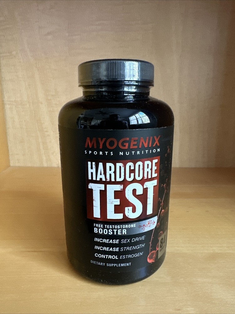 Myogenix - Hardcore Test - 84 Capsules Exp 07/26