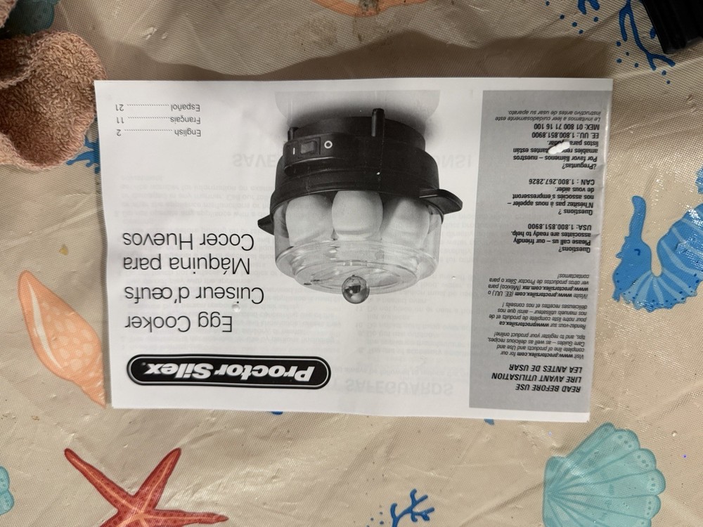 Proctor Silex PS Egg Cooker
