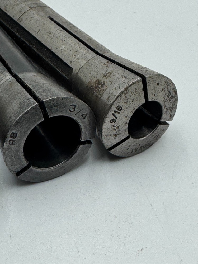 R8 Collet Set 5 Pieces Various Size