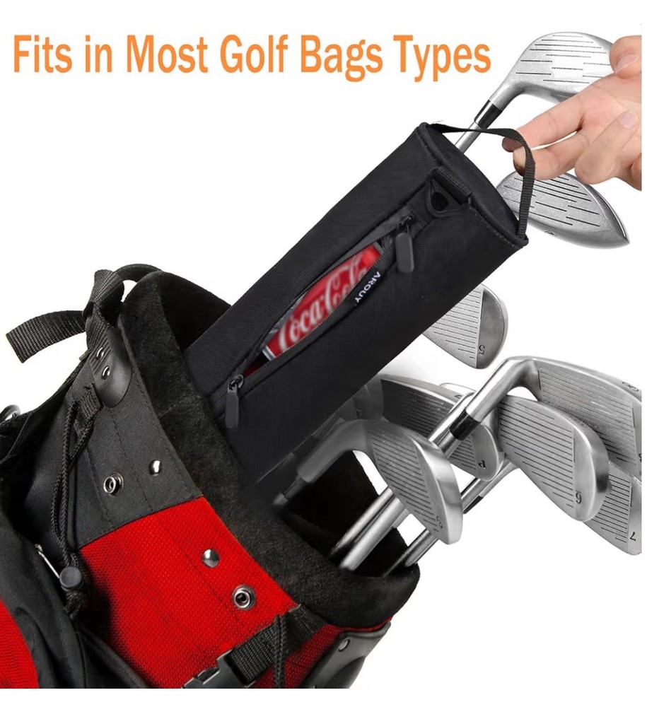 Golf Cooler Bag Small Soft Insulated Beer Cooler