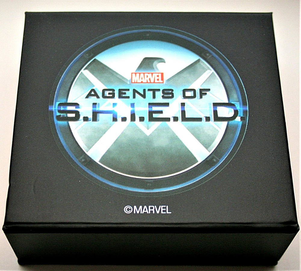 Marvel Comics Agents Shield vs Axis Hydra Logo Dual Pendant New NOS Box