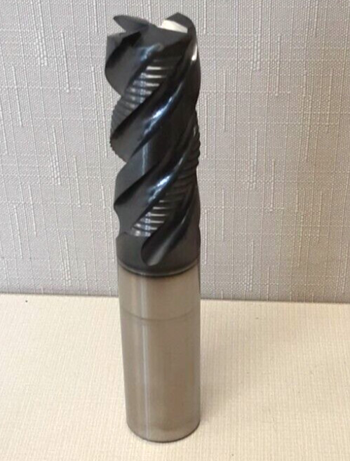 4 Flute Solid Carbide Roughing & Finishing Corner Chamfer End Mill