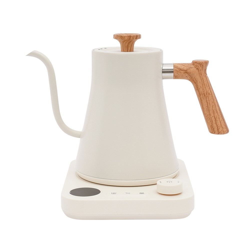 Tabletop Electric Gooseneck Kettle 1200W Electric Tea Kettle w/ Memory Function
