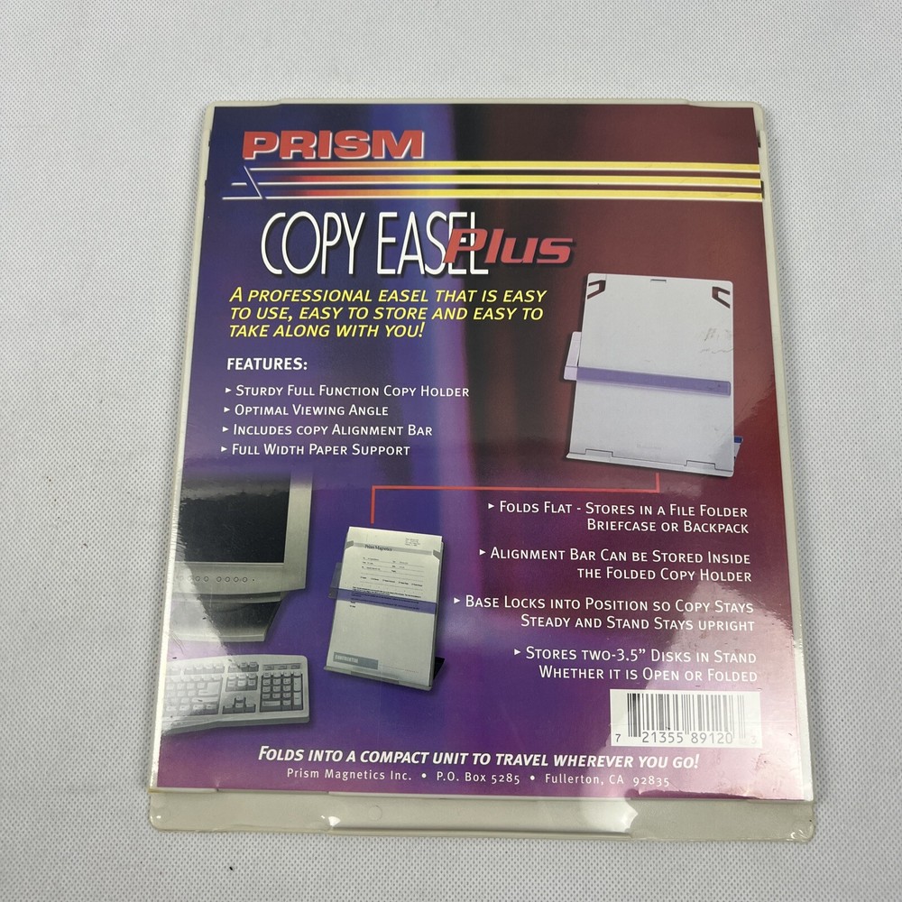 Prism Copy Easel Plus Compact Copy Holder