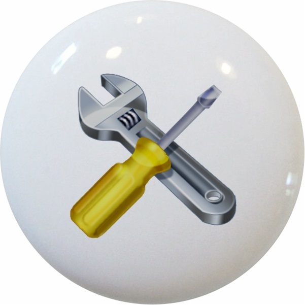 SCREWDRIVER Wrench TOOLS Cabinet DRAWER Pull KNOB