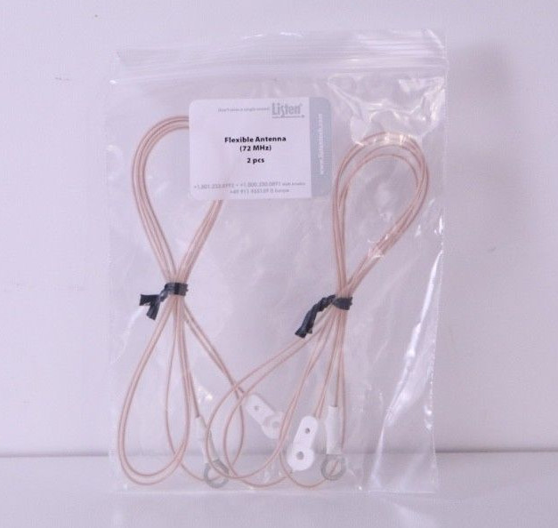 Listen Technologies Flexible Antenna (72MHz) 2 Pcs