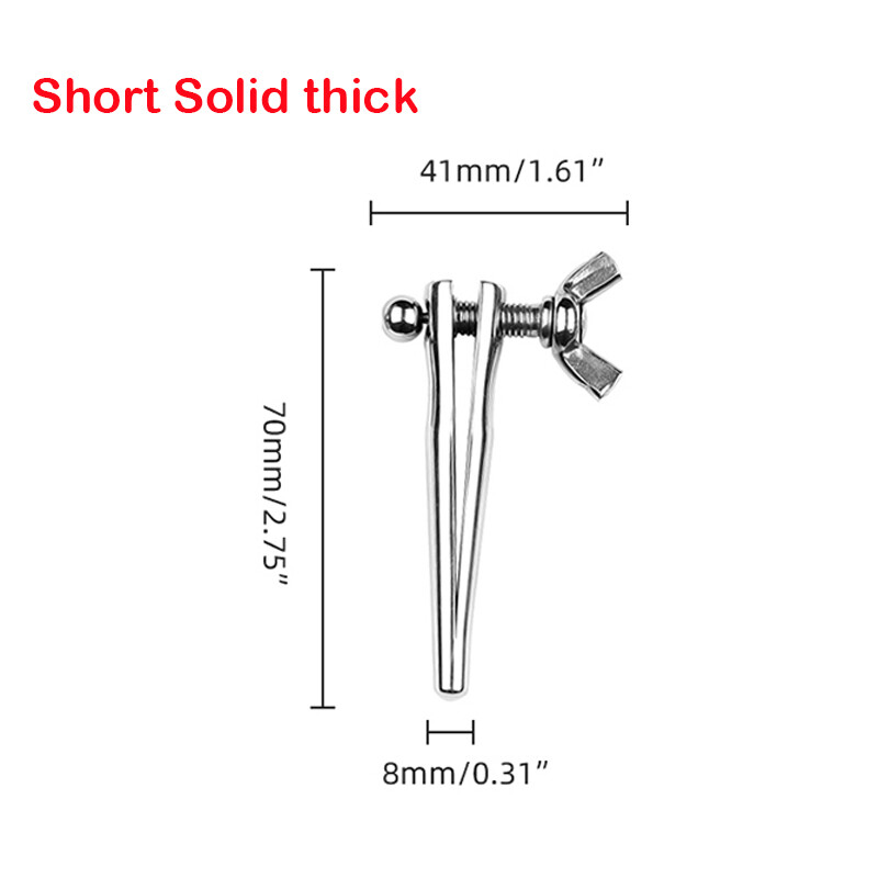 Stainless Steel Urethral Dicks Adjustable Penis Plug Dilator Stretcher Expander