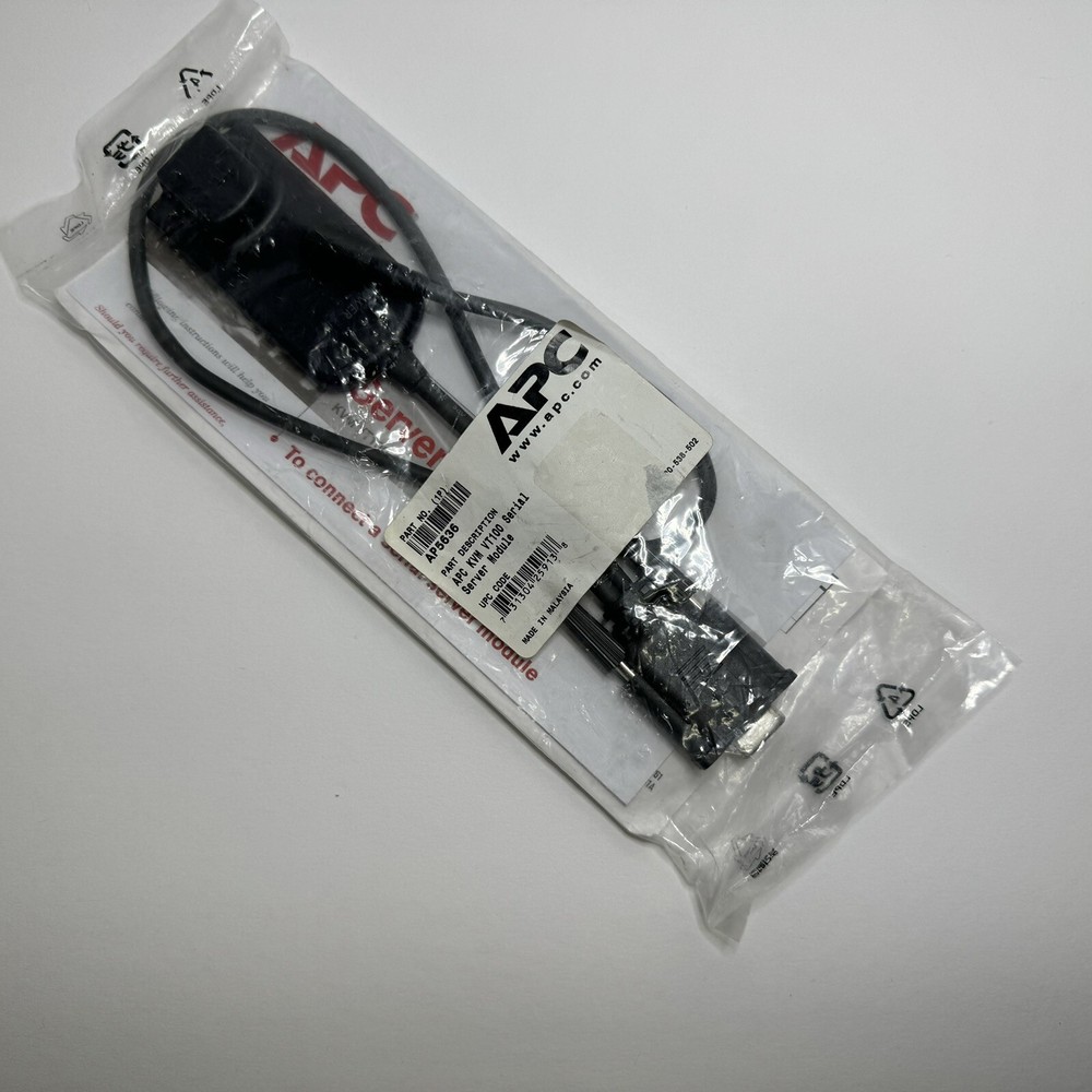 APC AP5636 KVM VT100 Serial Server Module