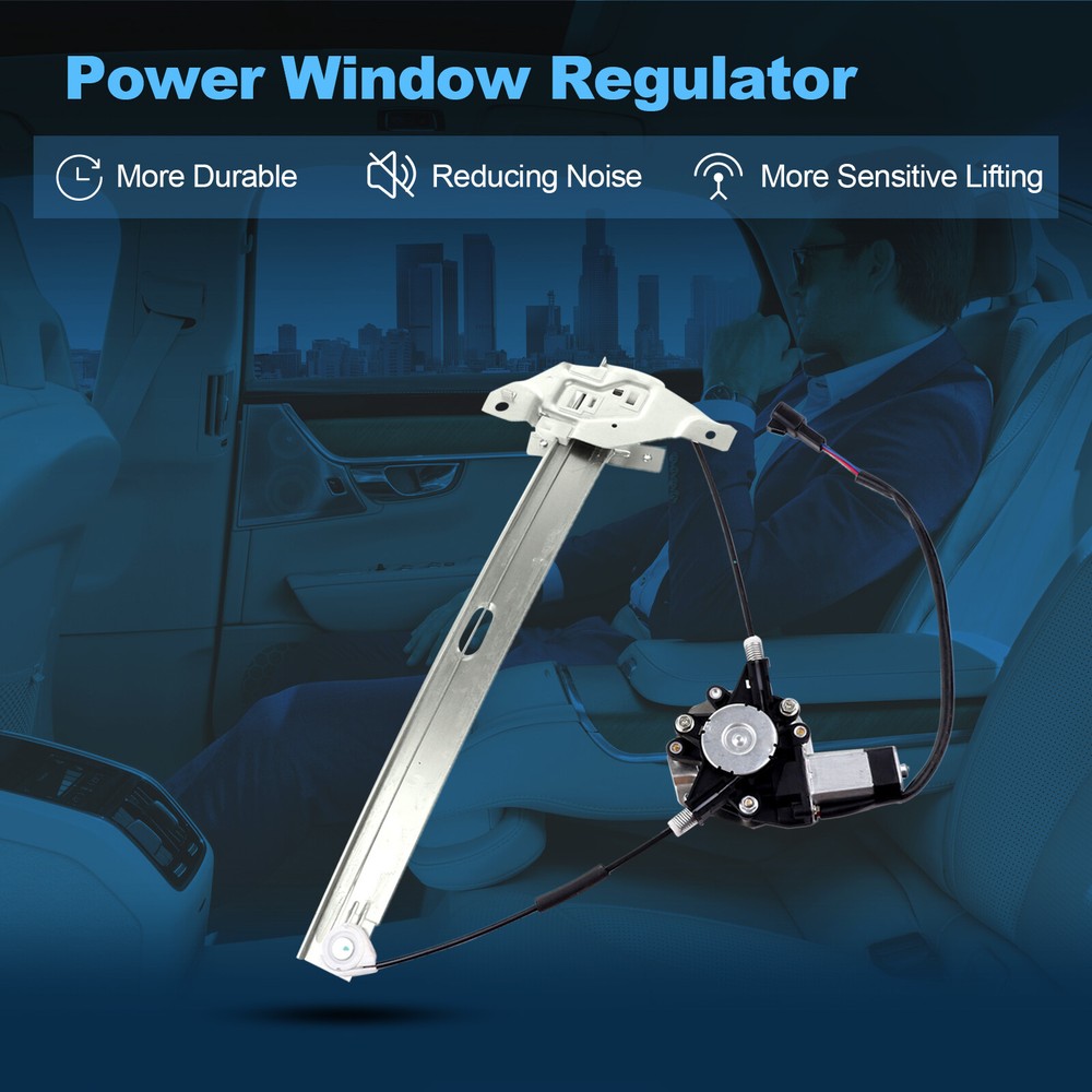 For 2006-2013 Chevy Impala Front Driver Side Power Window Regulator with Motor
