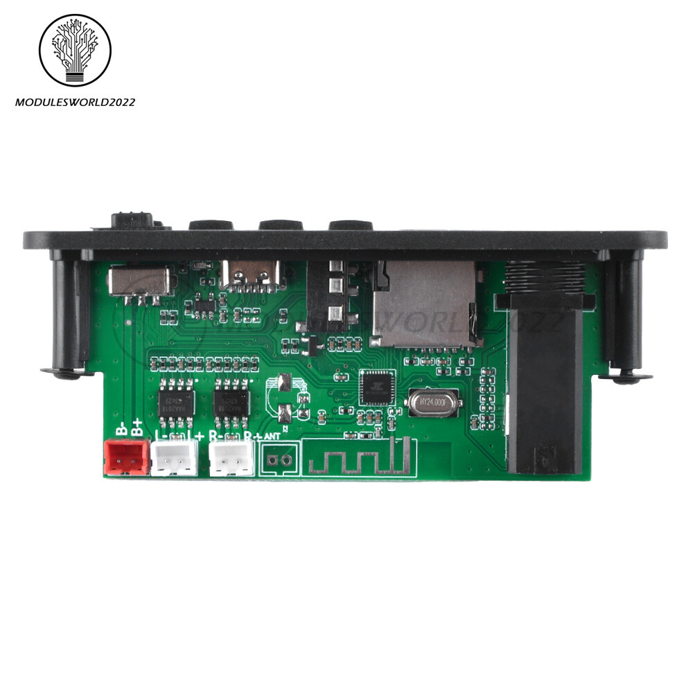 MP3 Bluetooth5.3 Power Amplifier Decoder Board USB TF FM Radio 2*3W Audio Player