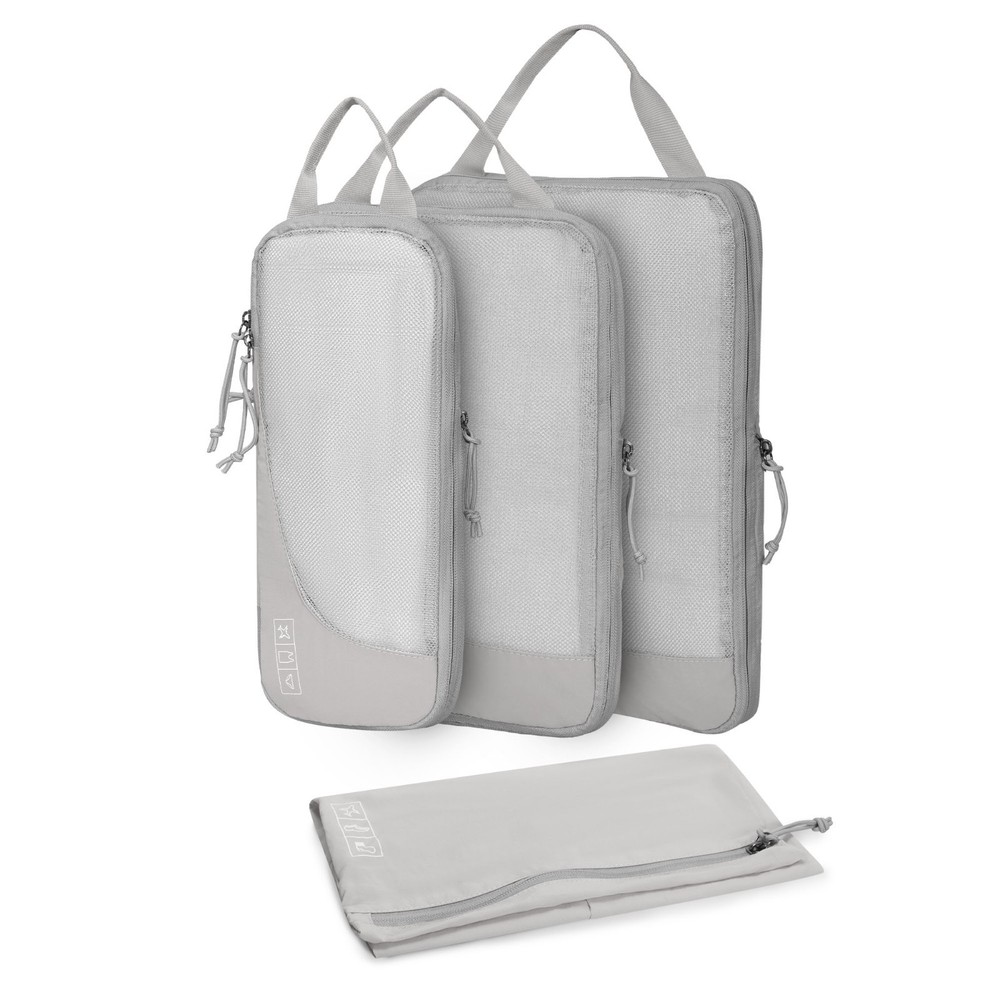 Hynes Eagle 4 Set Packing Cubes Travel Essentials Compression Organizer Bag